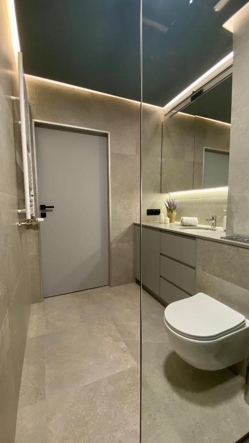 Appartamento Grey House + Free Parking Breslavia Esterno foto