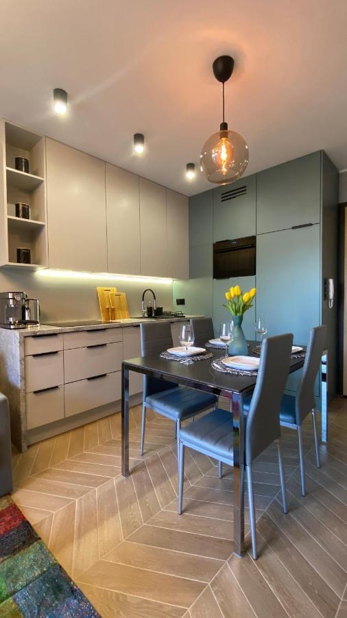Appartamento Grey House + Free Parking Breslavia Esterno foto